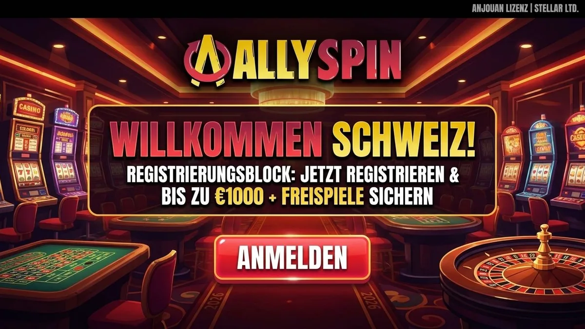 Registrierung mit Bonus